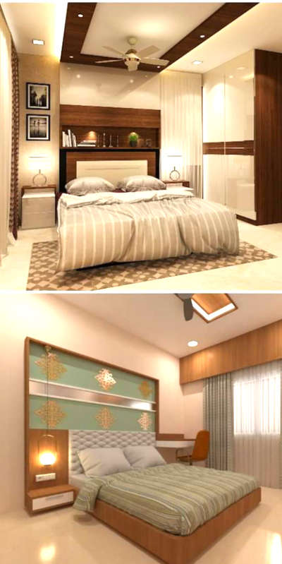 Latest bedroom interior design ideas from NCR & Kerala, India