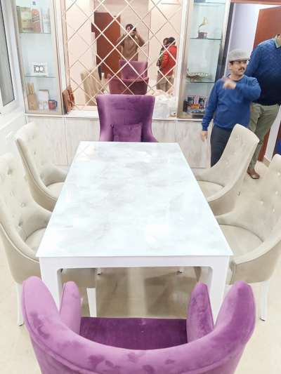 Dining, Furniture, Table, Storage, Wall Designs by Interior Designer dreamz creatorz, Gautam Buddh Nagar | Kolo
