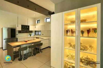Kitchen, Storage Designs by Architect Concetto Design Co, Malappuram | Kolo