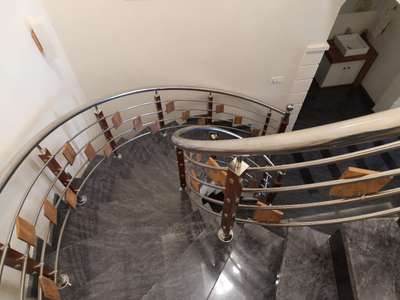 Staircase Designs by Interior Designer bineesh krishnan, Malappuram | Kolo