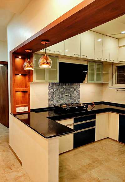 Lighting, Kitchen, Storage Designs by Carpenter jai bhawani  pvt Ltd , Jaipur | Kolo