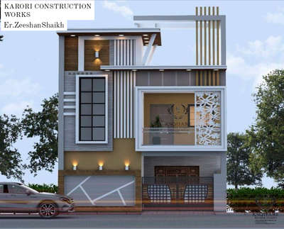 Exterior Designs by Contractor ErZeeshan Shaikh, Dewas | Kolo