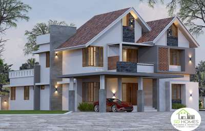 Exterior, Lighting Designs by Architect Shan Tirur, Malappuram | Kolo