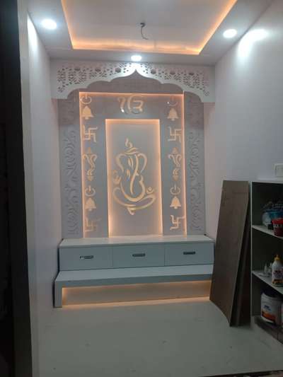 Storage, Lighting, Prayer Room Designs by Building Supplies Anu gola, Gurugram | Kolo