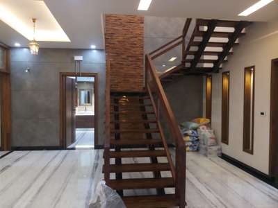 Staircase Designs by Painting Works new wood polesh, Palakkad | Kolo
