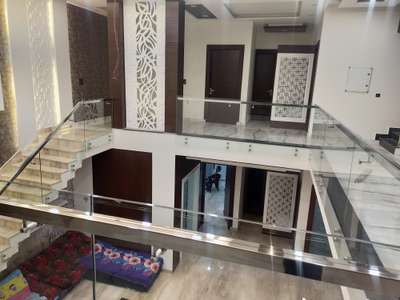 Staircase Designs by Fabrication & Welding mannat glass, Faridabad | Kolo