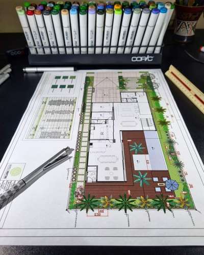 Plans Designs by Civil Engineer Ananthu CS, Alappuzha | Kolo