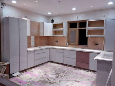 Kitchen, Lighting, Storage, Window Designs by Building Supplies Sonu Khan, Gurugram | Kolo