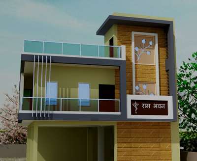 Exterior Designs by Contractor SANWAR MAL RCC Contrector, Sikar | Kolo
