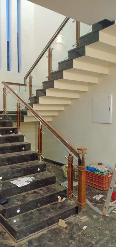 Staircase Designs by Service Provider suresh babu, Pathanamthitta | Kolo
