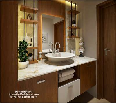 Bathroom, Lighting, Home Decor Designs by Interior Designer Nitheesh TP, Ernakulam | Kolo