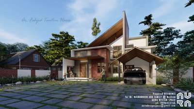 Exterior Designs by Architect Fahjid Tamton, Kozhikode | Kolo