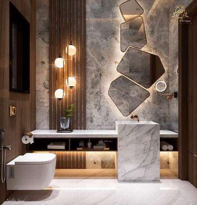Lighting, Bathroom Designs by Building Supplies Creative  Interiors, Ghaziabad | Kolo