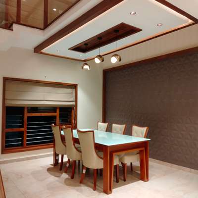 Ceiling, Dining, Furniture, Table Designs by Painting Works Vahab Vahabudheen , Malappuram | Kolo