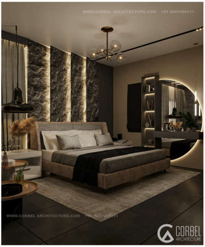 Furniture, Lighting, Storage, Bedroom Designs by Architect Fayis Corbel, Kozhikode | Kolo