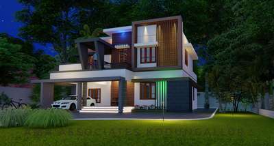 Exterior Designs by Civil Engineer ANANTHAKRISHNAN A, Thrissur | Kolo