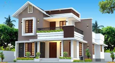Exterior, Lighting Designs by 3D & CAD Home Designers, Kozhikode | Kolo