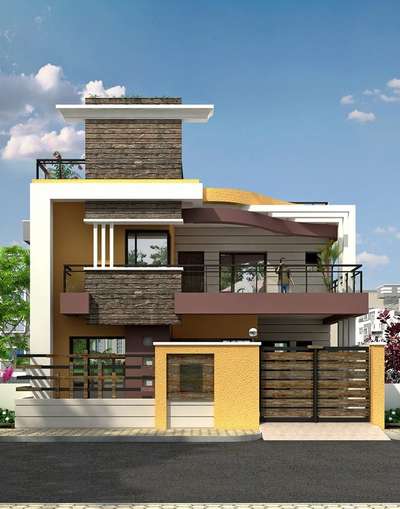 Exterior Designs by Civil Engineer Salman Shaikh, Indore | Kolo