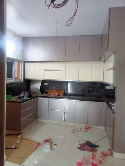 Kitchen, Storage Designs by Contractor Ram Prakash Goad, Gurugram | Kolo