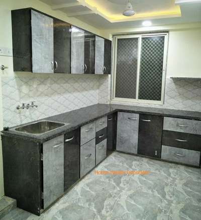 Kitchen, Storage Designs by Contractor Krishan Kant, Delhi | Kolo