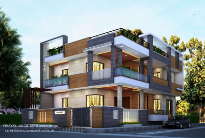 Exterior, Lighting Designs by Architect Ar Deendayal kumawat, Ajmer | Kolo