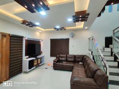 Living, Ceiling, Home Decor, Staircase Designs by Interior Designer aslam Muhammad, Alappuzha | Kolo