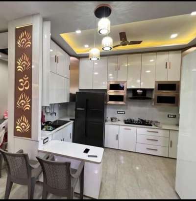 Lighting, Kitchen, Storage Designs by Interior Designer SSH  Interiour  Decorator Noida, Noida | Kolo