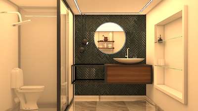 Bathroom Designs by 3D & CAD AR  builders, Kasaragod | Kolo