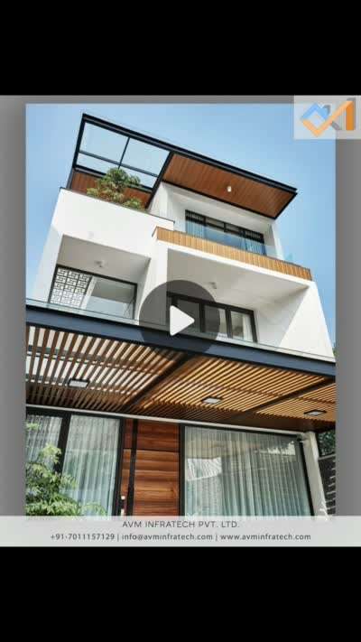 Exterior Designs by Architect AVM Infratech Pvt Ltd , Delhi | Kolo