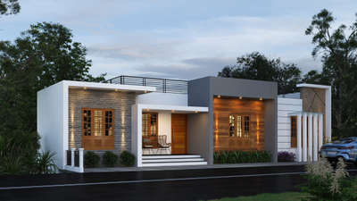 Exterior Designs by Civil Engineer akhil anand, Kollam | Kolo