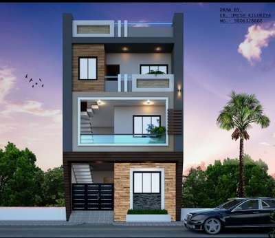 Exterior, Lighting Designs by Civil Engineer umesh kiloriya, Indore | Kolo