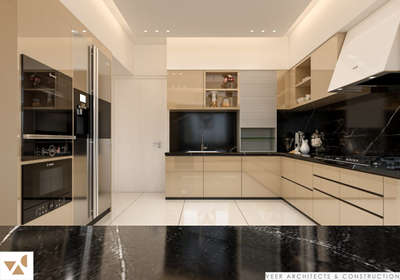 Kitchen, Storage Designs by Architect Harshit Veer, Gurugram | Kolo