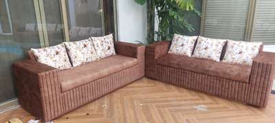 Furniture, Living Designs by Interior Designer Vicky Haran shofa cushioning, Indore | Kolo