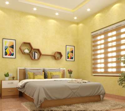 Furniture, Bedroom, Storage, Lighting Designs by Interior Designer SARATH S, Kottayam | Kolo