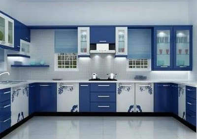 Kitchen, Lighting, Storage Designs by Interior Designer Amit Sharma, Delhi | Kolo