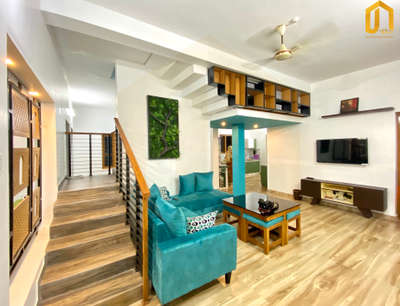 Furniture, Living, Home Decor, Staircase Designs by Architect Ashik S, Ernakulam | Kolo