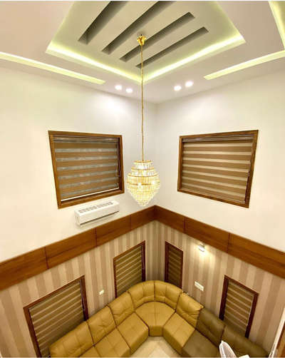 Ceiling, Furniture, Lighting, Living Designs by Interior Designer interior works  roofing shingles work, Malappuram | Kolo