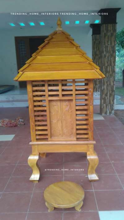 Prayer Room Designs by Service Provider Trending Homez interiorsdesigns, Kollam | Kolo