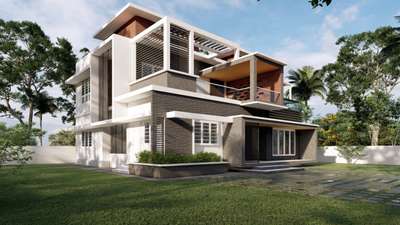Exterior Designs by Architect LAYIKA  INFRASTRUCTURE , Ernakulam | Kolo