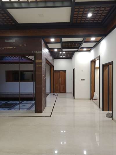 Flooring, Lighting, Ceiling Designs by Carpenter prasanth vava, Thrissur | Kolo