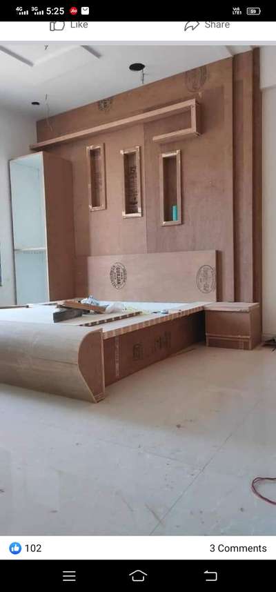 Bedroom, Furniture, Storage, Wall Designs by Carpenter mehandi hasan, Gautam Buddh Nagar | Kolo