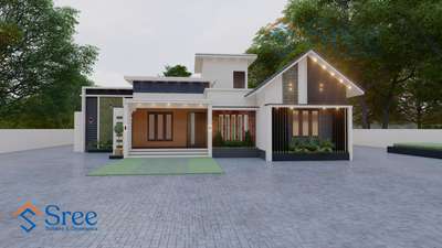 Exterior, Lighting Designs by 3D & CAD Abhimanyu P, Idukki | Kolo