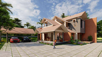 Exterior Designs by Architect DCAP Studio, Palakkad | Kolo