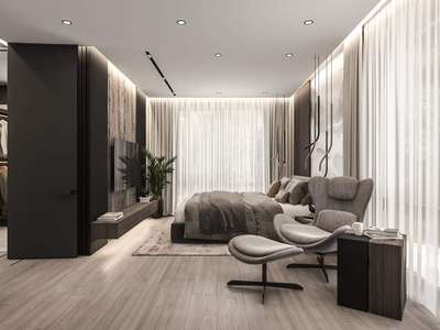 Furniture, Storage, Bedroom, Ceiling Designs by Architect nasdaa interior  pvt Ltd , Delhi | Kolo