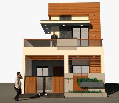 Exterior Designs by Contractor Sohan Gangoliya, Indore | Kolo