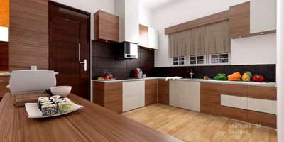 Kitchen Designs by 3D & CAD Santhosh  mathew , Pathanamthitta | Kolo