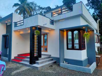 Exterior Designs by Civil Engineer Ahammed binsyed, Pathanamthitta | Kolo