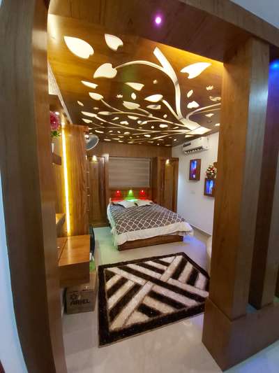 Bedroom, Ceiling Designs by Civil Engineer Mufeed AP, Kannur | Kolo
