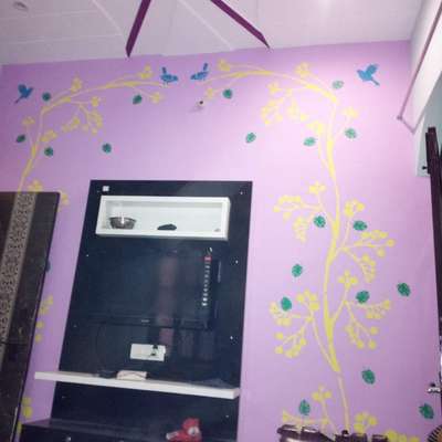 Wall Designs by Painting Works painter Rajesh kumar painter , Faridabad | Kolo