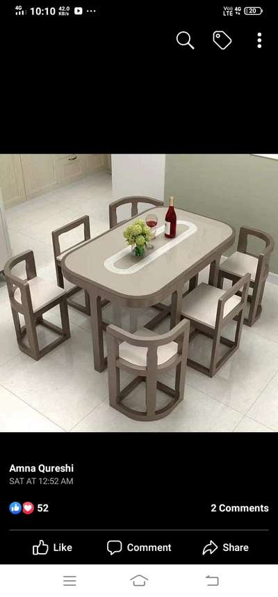 Dining, Furniture, Table Designs by Interior Designer naseem saifi, Ghaziabad | Kolo